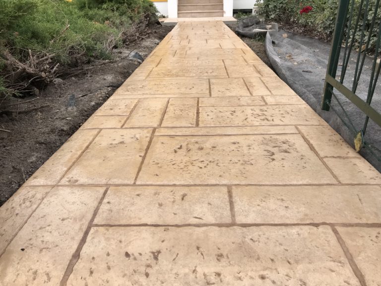 Bodenstempel Akropolis: Einfahrt und Wege im griechischen Stil